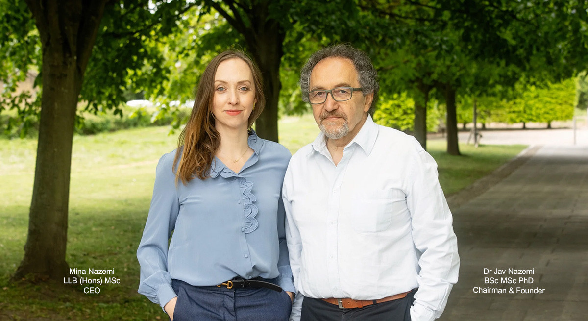 Igennus Founder Dr. Jav Nazemi & CEO Mina Nazemi