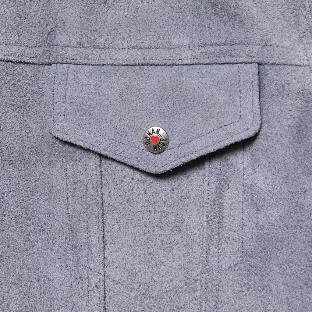 (日本连线预订) human made suede leather work jacket - immortal