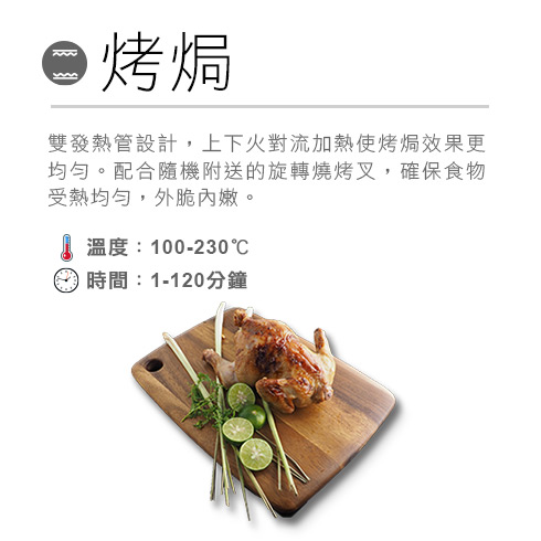 German Pool 德國寶 SGO-2140M 40公升 座檯式多功能蒸氣焗爐