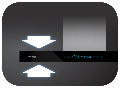 【已停產】German Pool 德國寶 RDC-8457 80厘米 煙囪式抽油煙機