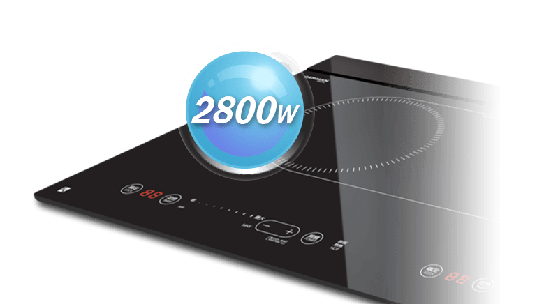 German Pool 德國寶 GIC-BD28B-S 70厘米 嵌入式雙頭電磁爐