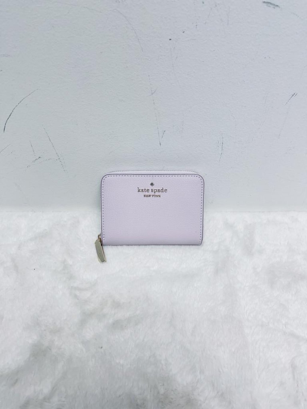 Kate Spade Darcy Small Zip Card Case Lilac 陳記美加代購