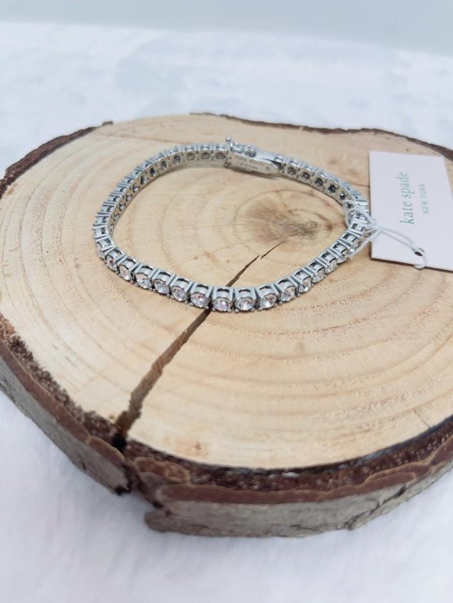 Kate Spade Shimmy Tennis Bracelet Silver 陳記美加代購