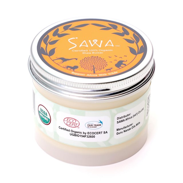 100 Organic Pure Shea Butter Moisturizing & Repair Formula sawafrica