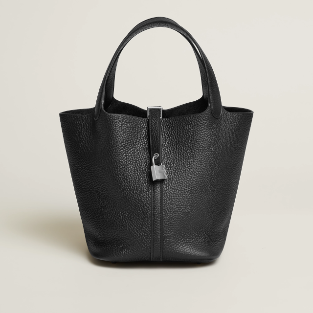 Hermes 黑色Picotin 22 Noir 89 - M-Luxury