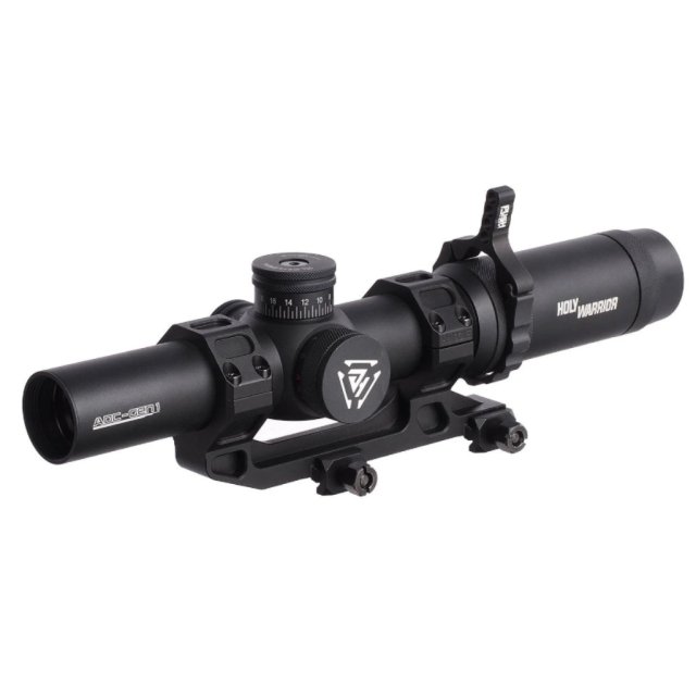 Holy Warrior ADC ST 1-5x24 HD LPVO Rifle Scope BK - Gun Mall
