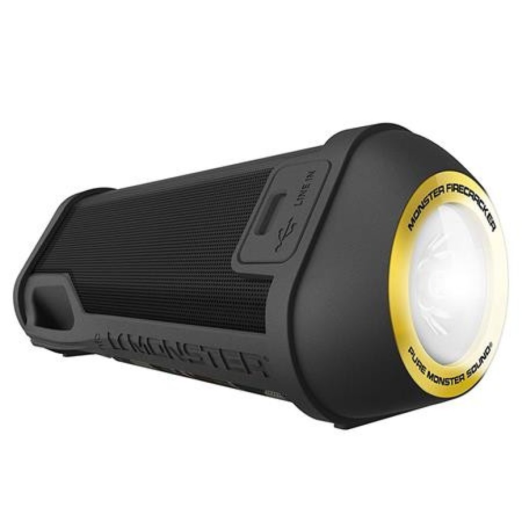 Monster FireCracker Bluetooth Speaker Black