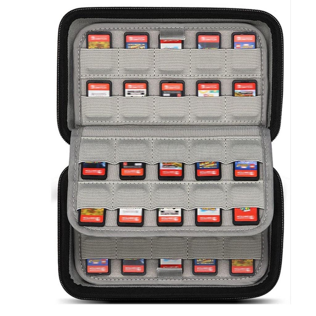 Nintendo Switch OLED & Lite SD Card 收納盒 黑色