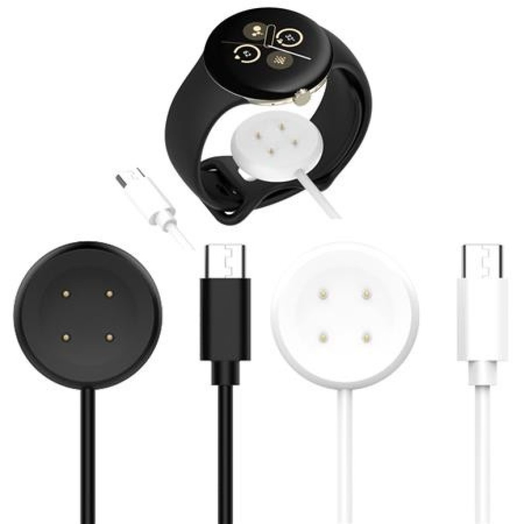 For Google Pixel Watch 2/3 Type-C 智慧手錶充電線 (2 色)