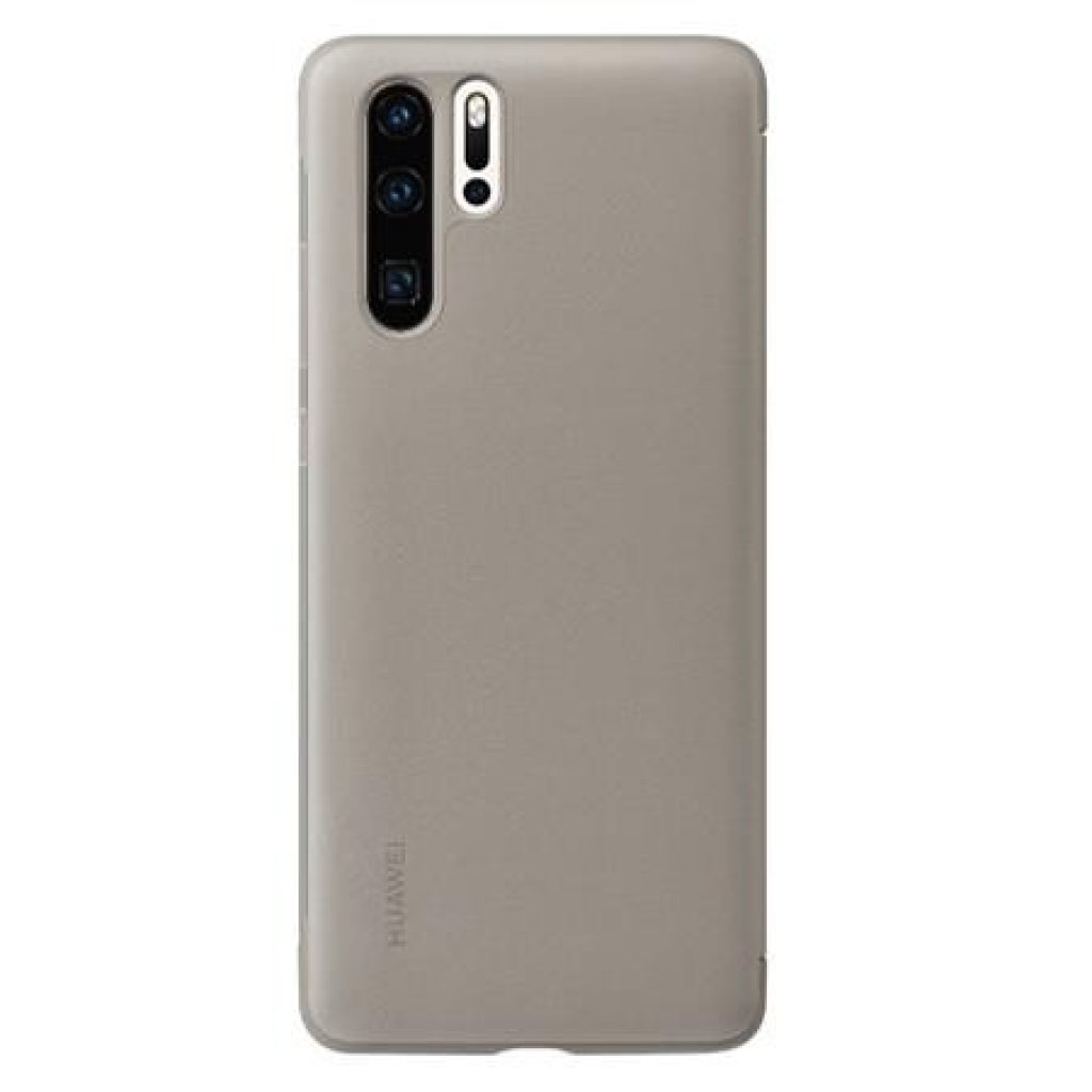 HUAWEI P30 Pro Smart View Flip Case Khaki