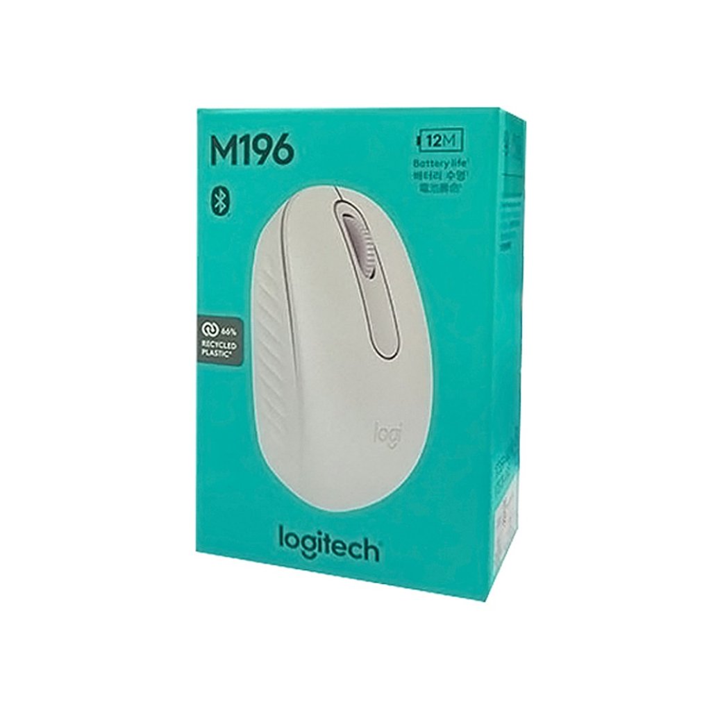 Logitech M196 Bluetooth Mouse 香港行貨 (3 色)