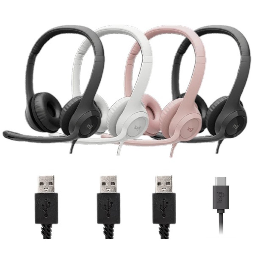 Logitech H390 USB電腦耳機 (4 色)