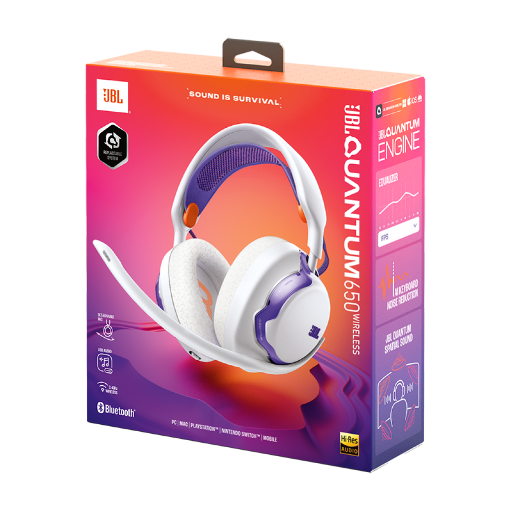 JBL Quantum 650 Wireless Multiplatform Gaming Headset