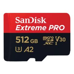 SanDisk 512GB Extreme Pro MicroSDXC 512G SDSQXCD-512G-GN6MA