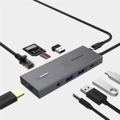 Magic-ProProMini CH10T 10-in-1 USB-C 擴展器 香港行貨 銀色