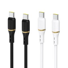 Dudao L25C 快充數據線（液態矽膠 ) Type-C to Type-C  60W 1M 快充線 (2 色)