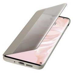 HUAWEI P30 Pro Smart View Flip Case Khaki