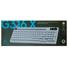 Logitech G316 X 8K客製化機械遊戲鍵盤 紅軸 (4 色)