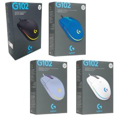 Logitech G102 二代 LIGHTSYNC 有線遊戲滑鼠 (4色)