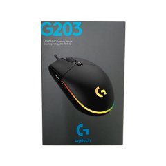 Logitech G203 LIGHTSYNC RGB 6 鍵遊戲滑鼠 (4 色)