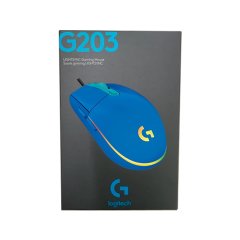 Logitech G203 LIGHTSYNC RGB 6 鍵遊戲滑鼠 (4 色)