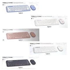 Logitech Pebble 2 Combo 無線纖薄鍵鼠套裝   (美式英文) (5 色)