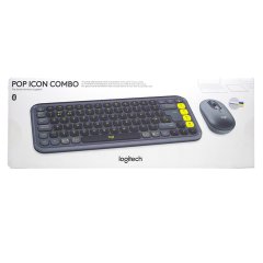 Logitech POP Icon Keyboard Mouse Combo 鍵盤滑鼠套裝 (4 色)