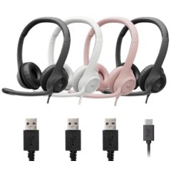 Logitech H390 USB電腦耳機 (4 色)