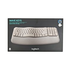 Logitech WAVE KEYS 人體工學鍵盤 (4 色)