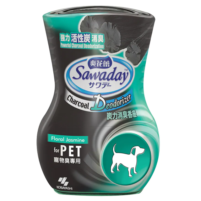 Sawaday 爽花蕾炭力消臭香座寵物臭350ml 有樂辦館happymallhk